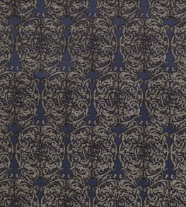 Tespi Fabric by Zoffany Indigo/Taupe