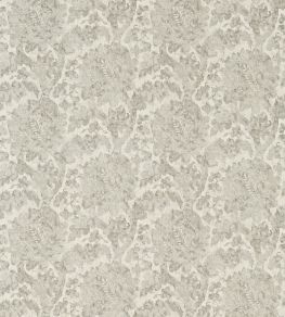 Carrera Fabric by Zoffany Silver Carrera Fabric by Zoffany Silver