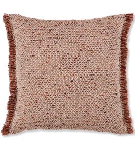 Zolani Cushion 55 x 55cm by Romo Russet Zolani Cushion 55 x 55cm by Romo Russet