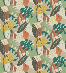Zylina Wallpaper by Osborne & Little Terracotta/Teal Zylina Wallpaper by Osborne & Little Terracotta/Teal