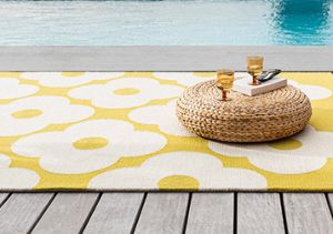 How to clean an outdoor rug