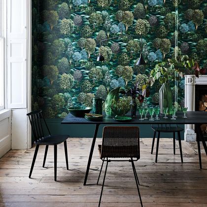 Botanical wallpaper