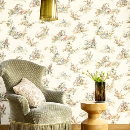 Les Belles Toiles De Jouy 2 Wallpaper