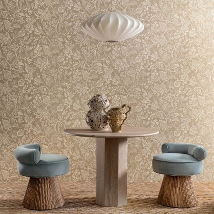 Broderies Wallpaper