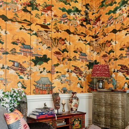 The Curators Cabinet Wallpaper