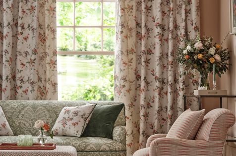 Made to measure Liberty curtains cushions and blinds
