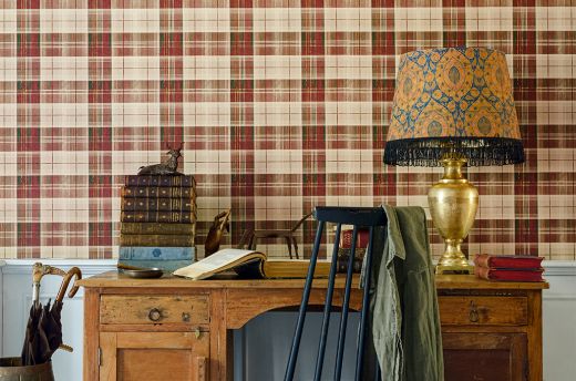 Authentic plaid wallpaper by MINDTHEGAP