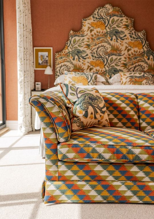 Drum fabric by Christopher Farr Cloth