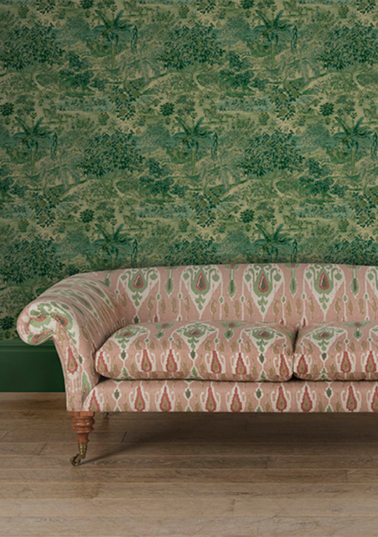 Ikat Bokhara Fabric by GP & J Baker